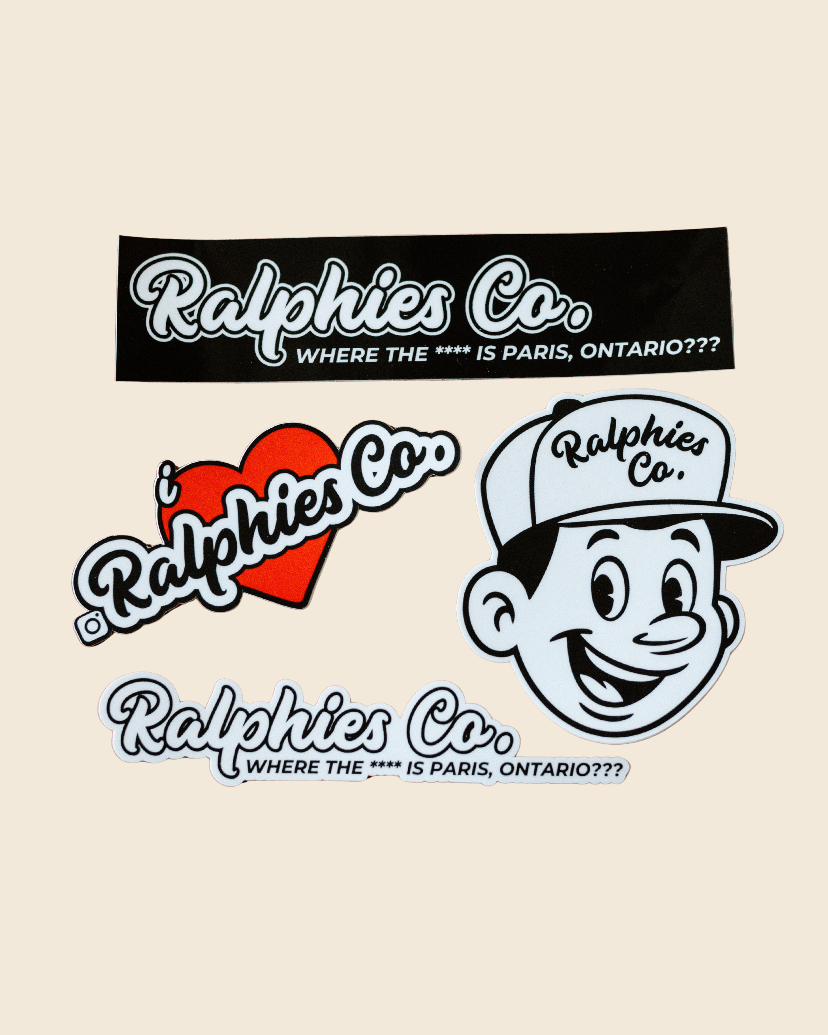 Ralphies Co Sticker Pack